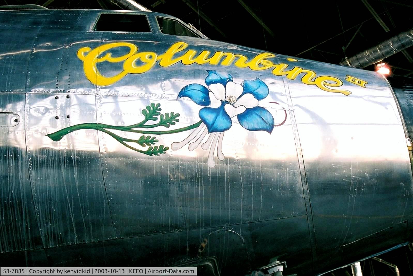 53-7885, 1953 Lockheed VC-121E Super Constellation C/N 4151, At the Museum of the United States Air Force Dayton Ohio.