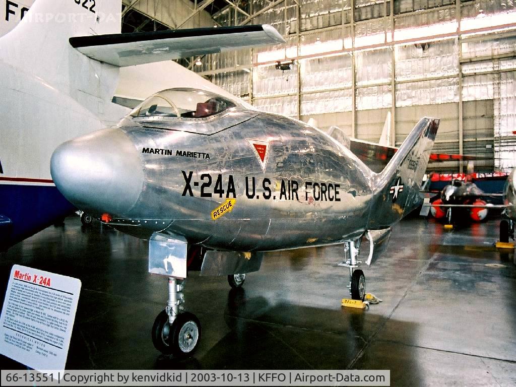 66-13551, Martin Marietta X-24A (SV-5J) C/N 2, At the Museum of the United States Air Force Dayton Ohio.