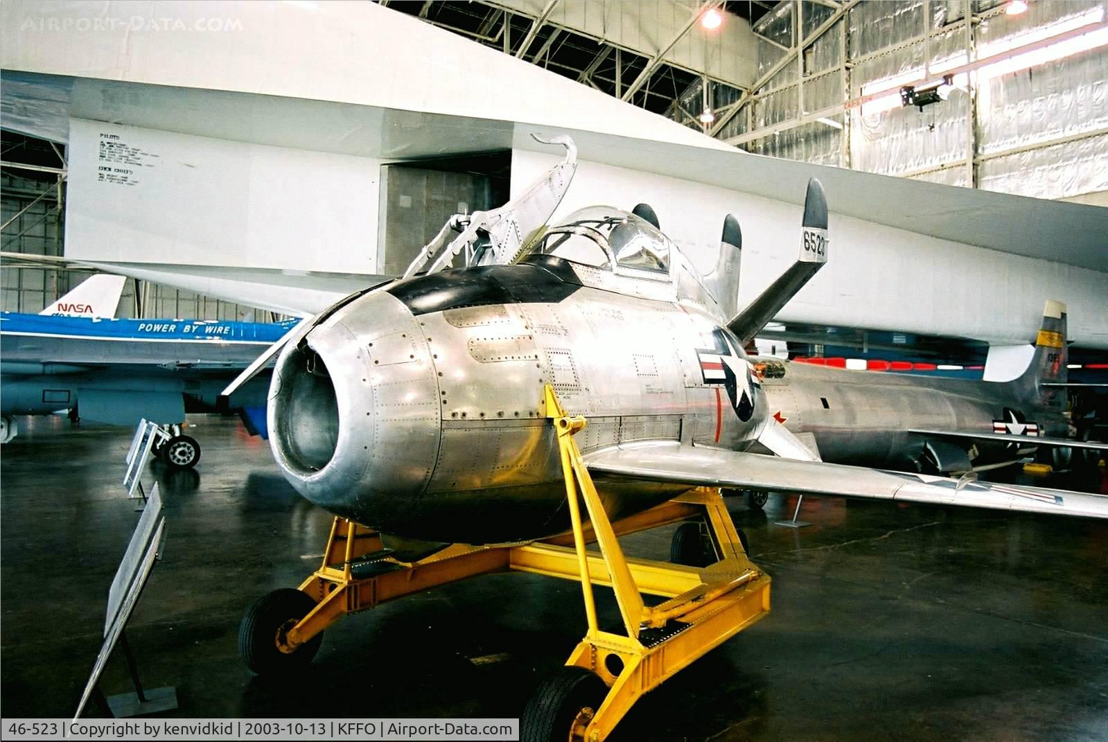 46-523, 1948 McDonnell XF-85 Goblin C/N 1, At the Museum of the United States Air Force Dayton Ohio.