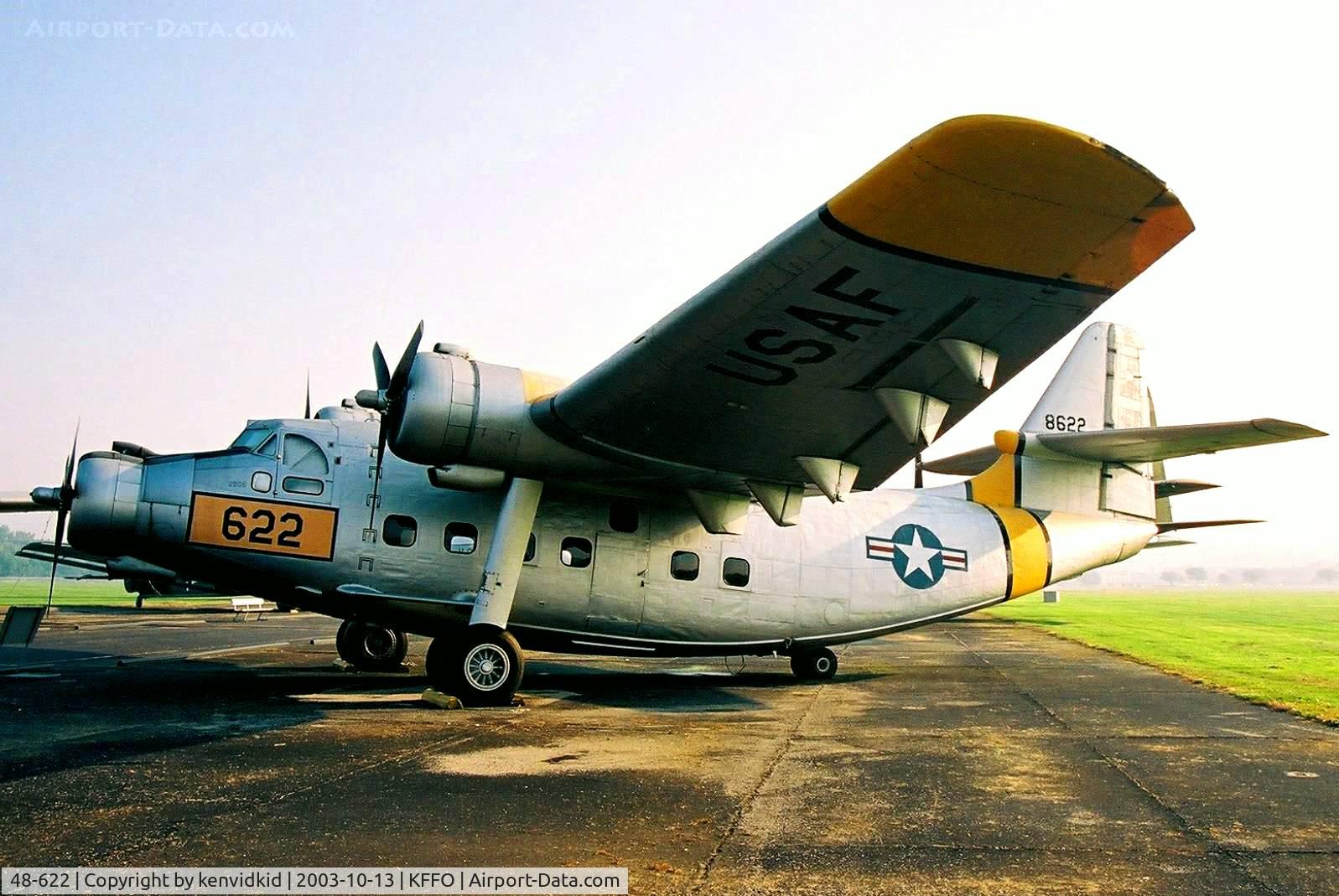 48-622, 1948 Northrop YC-125B Raider C/N 2506, At the Museum of the United States Air Force Dayton Ohio.