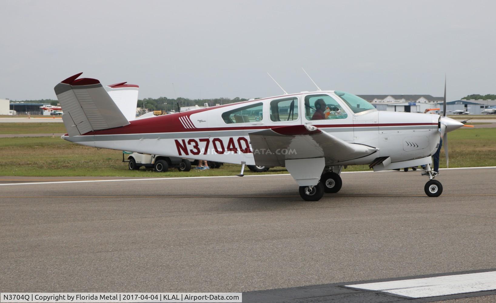 N3704Q, 1966 Beech V35 Bonanza C/N D-8365, Bonanza 35