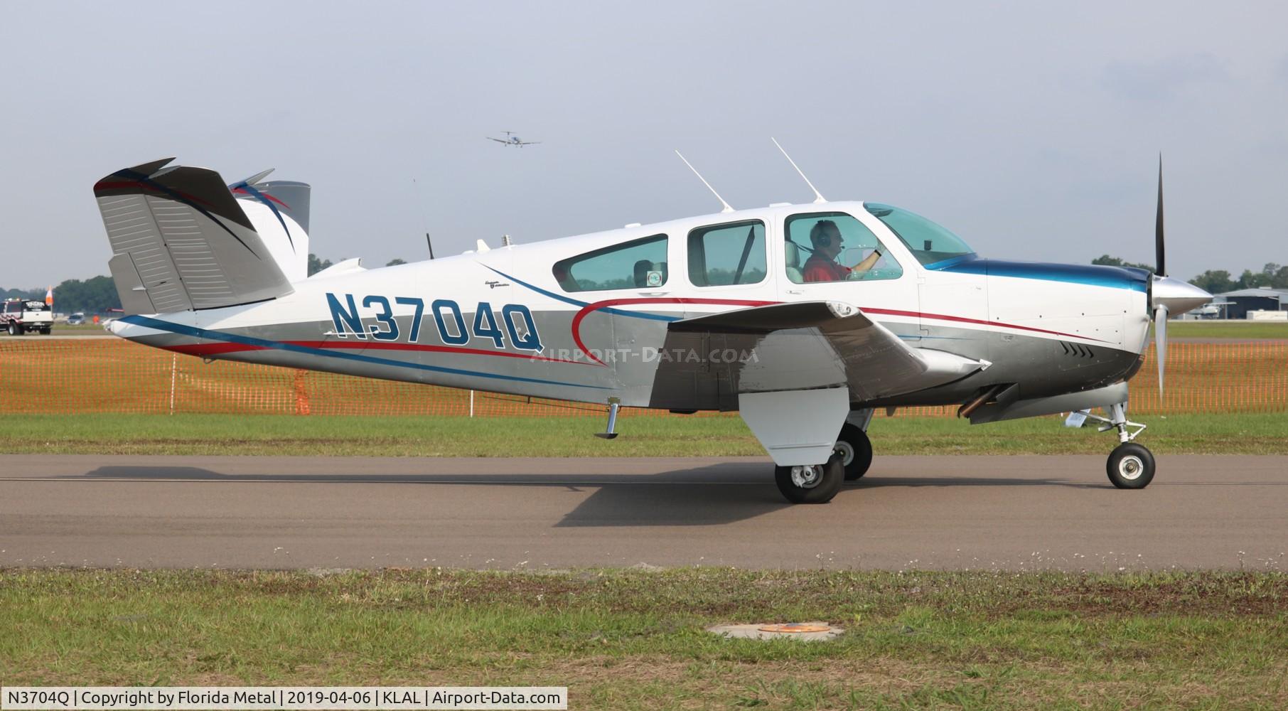 N3704Q, 1966 Beech V35 Bonanza C/N D-8365, Bonanza 35