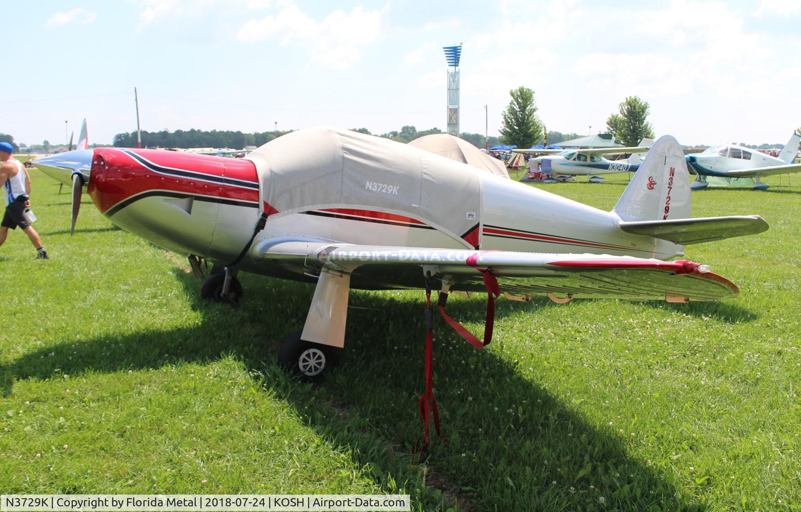 N3729K, 1946 Globe GC-1B Swift C/N 1422, GC-1B