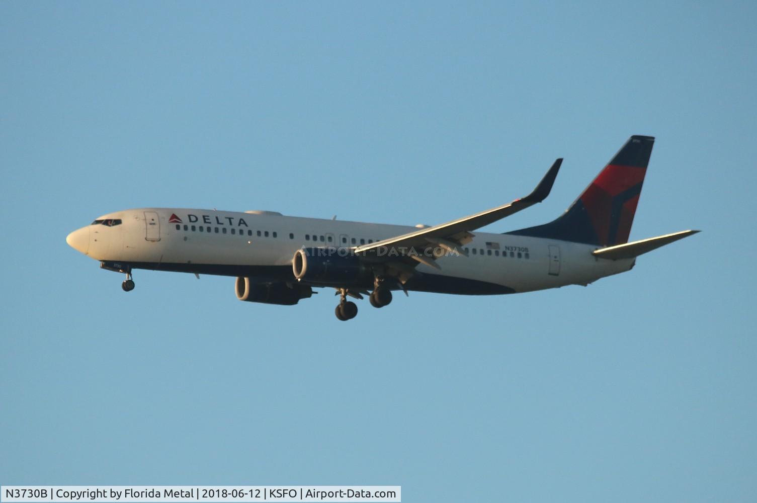N3730B, 2000 Boeing 737-832 C/N 30538, Delta 737-832