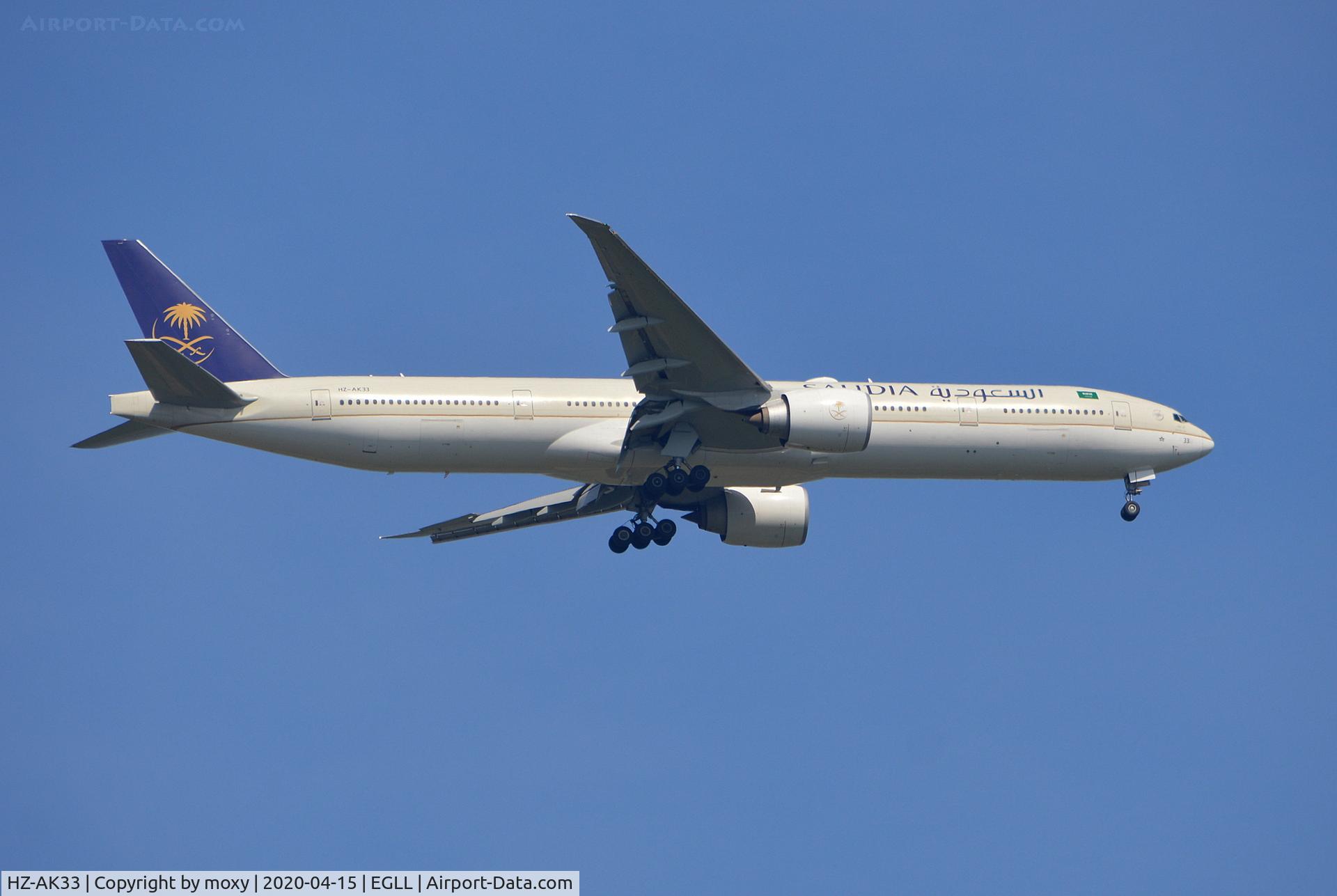 HZ-AK33, 2016 Boeing 777-3FG{ER} C/N 61590, Boeing 777-3FG(ER)