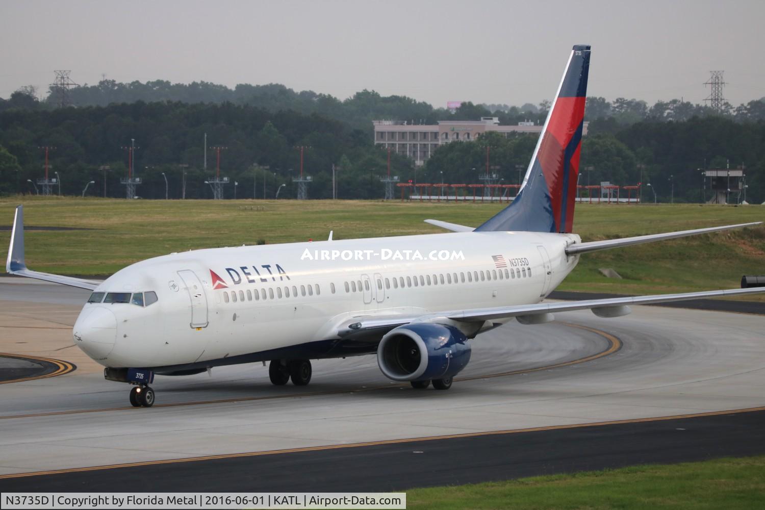 N3735D, 2000 Boeing 737-832 C/N 30381, Delta 737-832