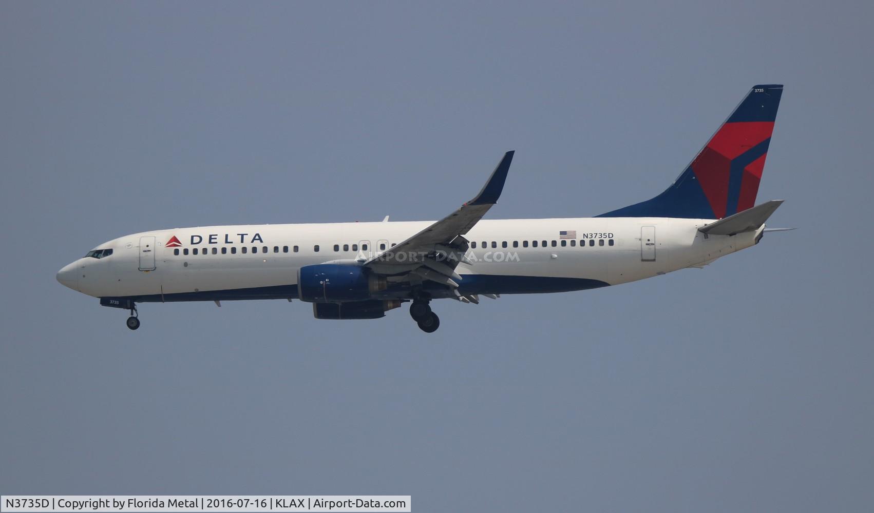 N3735D, 2000 Boeing 737-832 C/N 30381, Delta 737-832