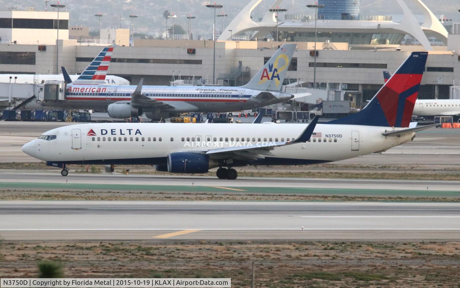 N3750D, 2001 Boeing 737-832 C/N 32375, Delta 737-832