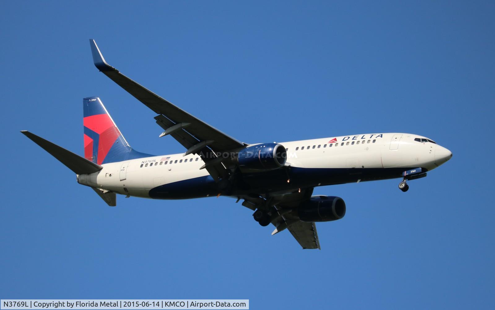 N3769L, 2002 Boeing 737-832 C/N 30822, Delta 737-832