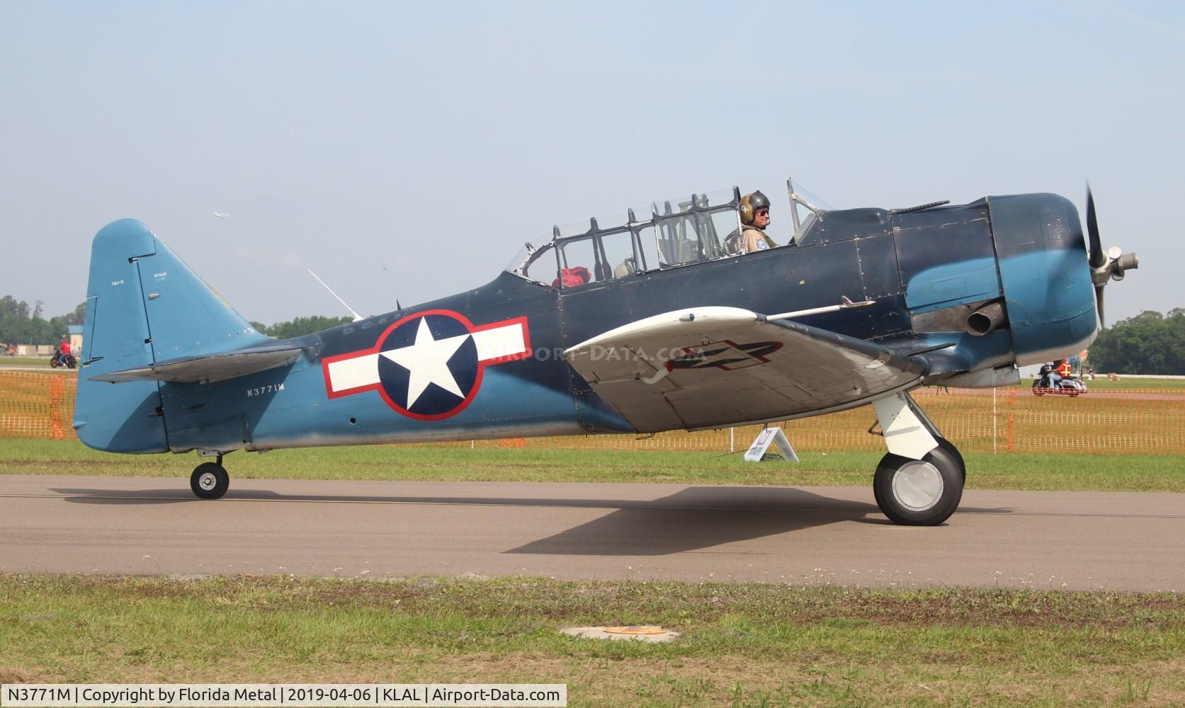 N3771M, North American SNJ-5C (AT-6D) Texan Texan C/N 88-17109, AT-6D