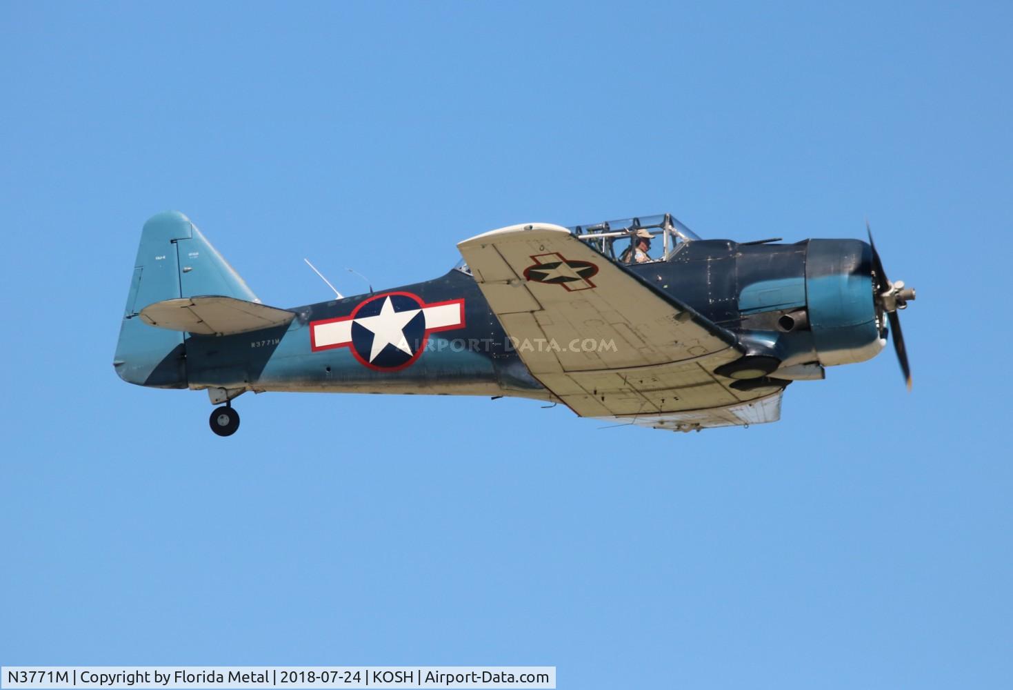 N3771M, North American SNJ-5C (AT-6D) Texan Texan C/N 88-17109, AT-6D