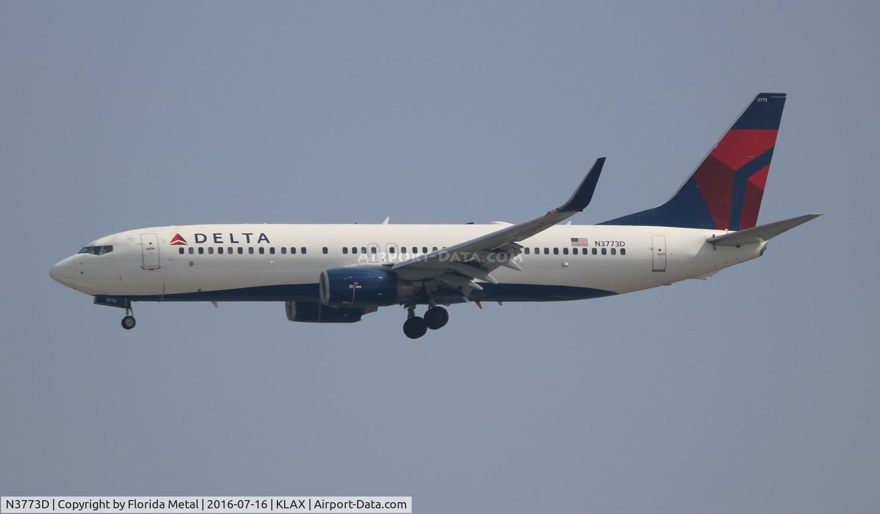 N3773D, 2010 Boeing 737-832 C/N 30825, Delta 737-832
