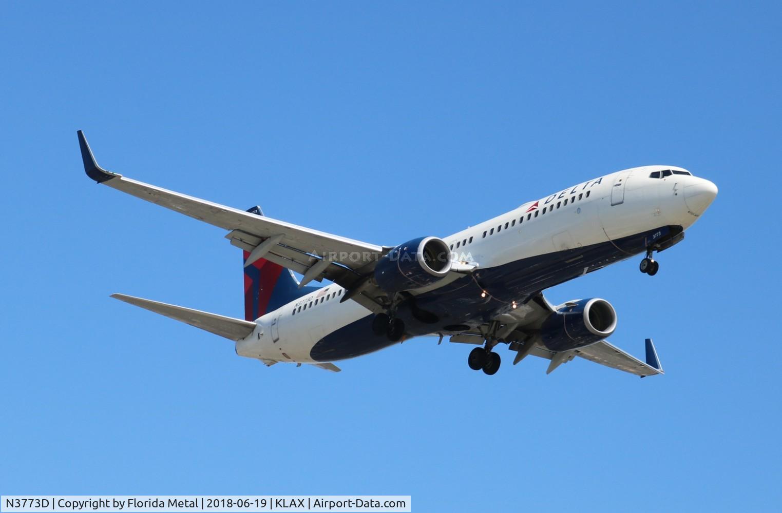N3773D, 2010 Boeing 737-832 C/N 30825, Delta 737-832