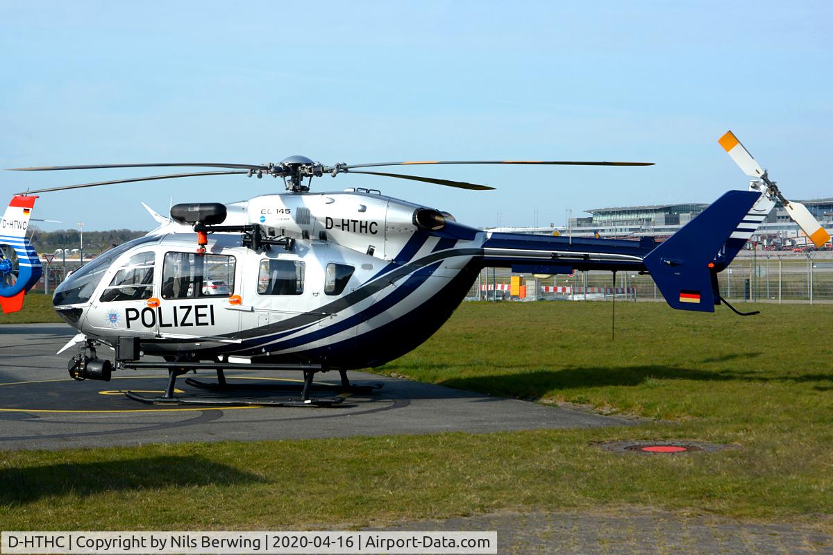 D-HTHC, Eurocopter-Kawasaki EC-145 (BK-117C-2) C/N 9117, Habicht 1 at EDDH
