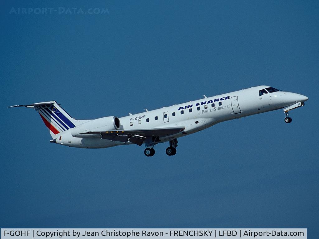 F-GOHF, 2000 Embraer ERJ-135ER (EMB-135ER) C/N 145347, Proteus Airlines - Air France colors (now Air Namibia)