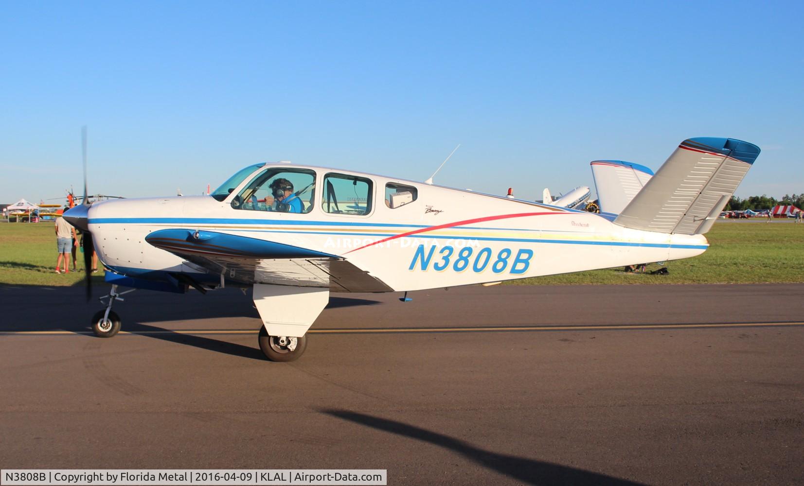 N3808B, 1955 Beech F35 Bonanza C/N D-4097, Bonanza 35
