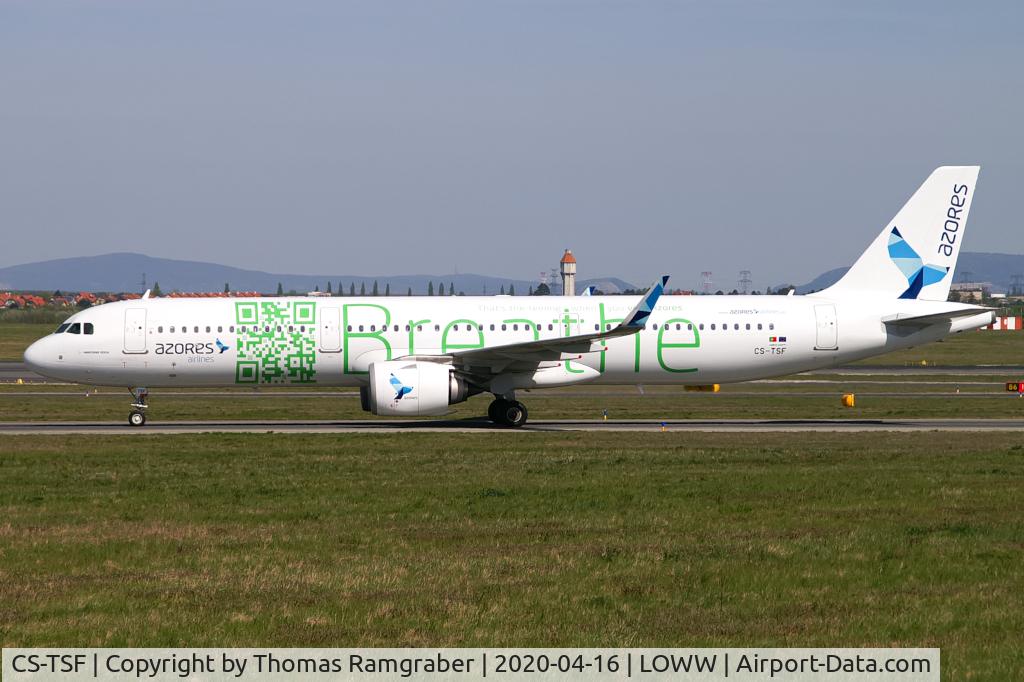 CS-TSF, 2017 Airbus A321-253N C/N 7972, Azores Airlines Airbus A321N