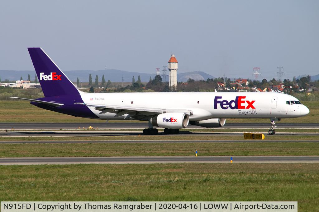 N915FD, 1988 Boeing 757-236 C/N 24120, FedEx - Federal Express Boeing 757-200