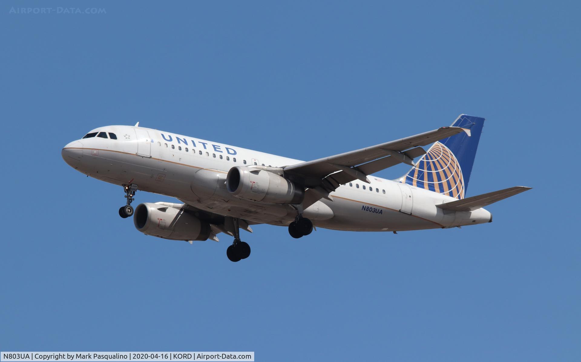 N803UA, 1997 Airbus A319-131 C/N 748, Airbus A319-131