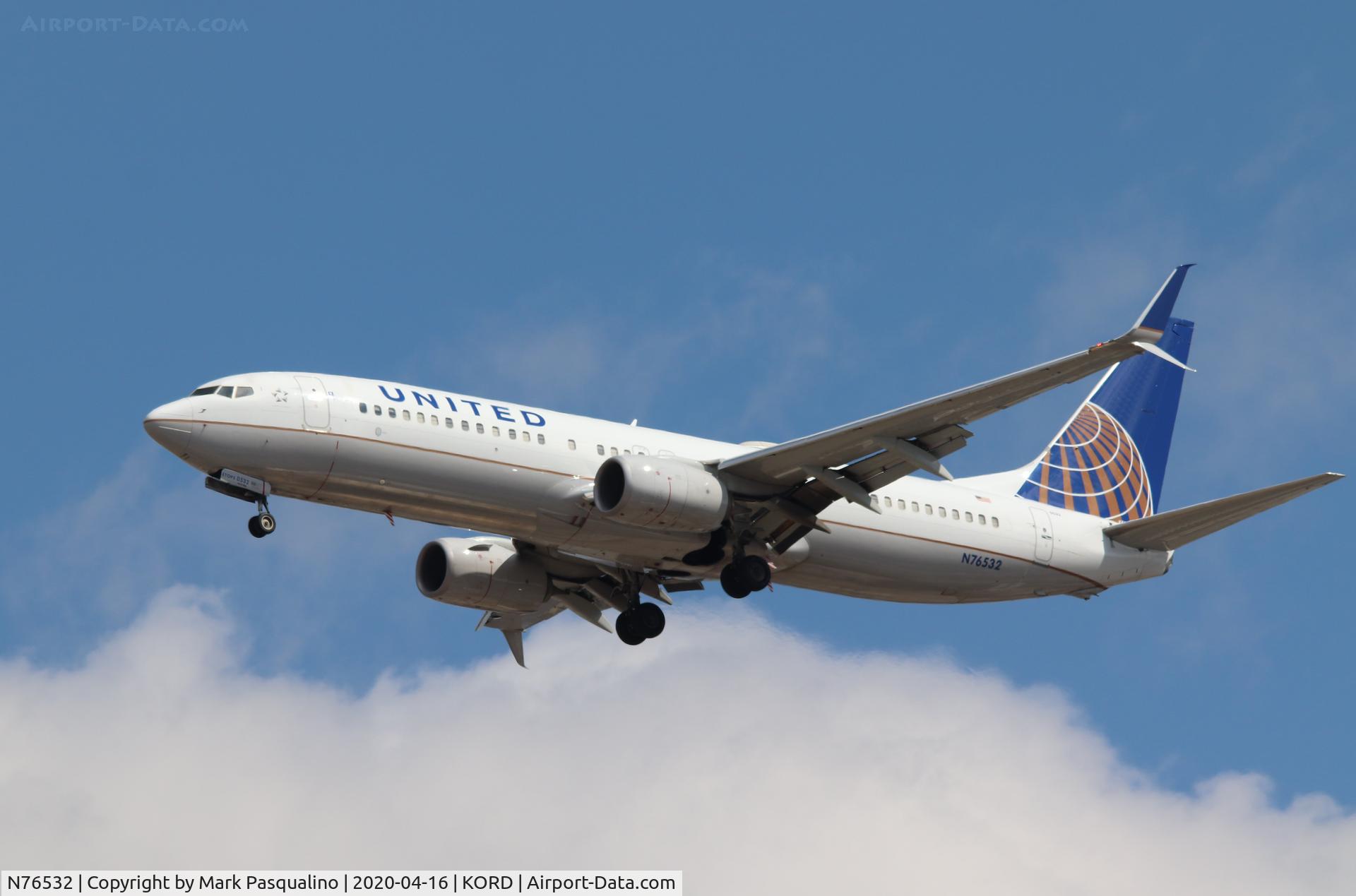N76532, 2016 Boeing 737-824 C/N 62749, Boeing 737-824