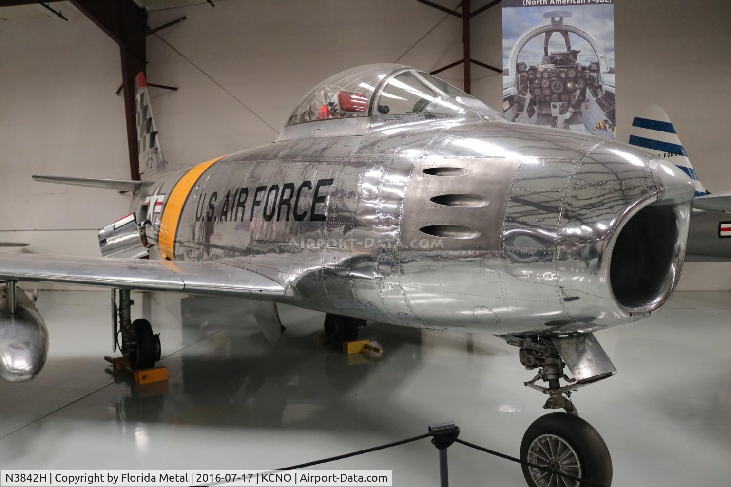 N3842H, Canadair F-86E MK.6 C/N 1472, F-86E