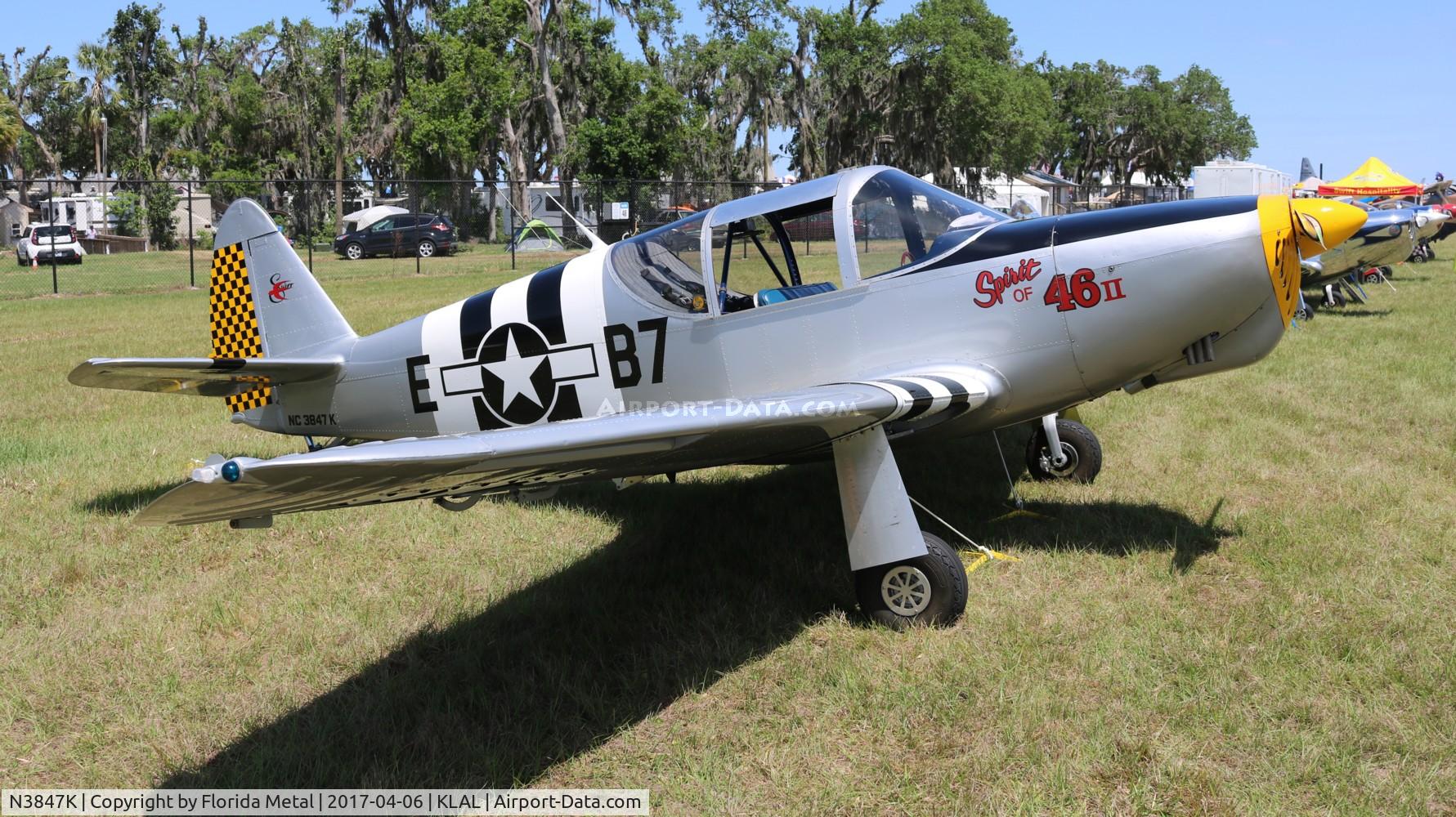 N3847K, 1948 Globe GC-1B Swift C/N 3547, Globe GC-1B