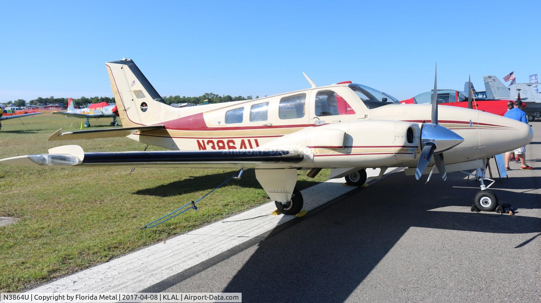 N3864U, 1981 Beech 58P Baron C/N TJ-355, Baron 58