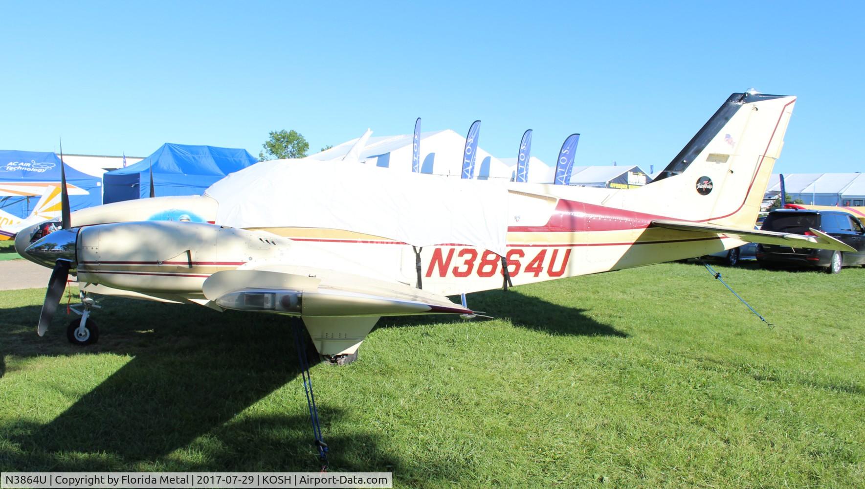 N3864U, 1981 Beech 58P Baron C/N TJ-355, Baron 58