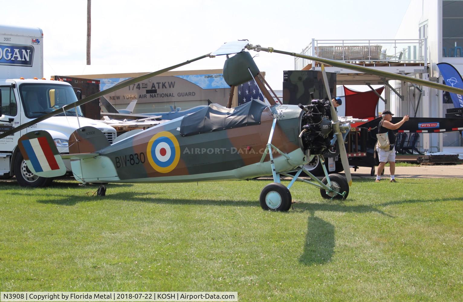 N3908, 1941 Pitcairn PA-39 C/N M98, Pitcairne PA-39