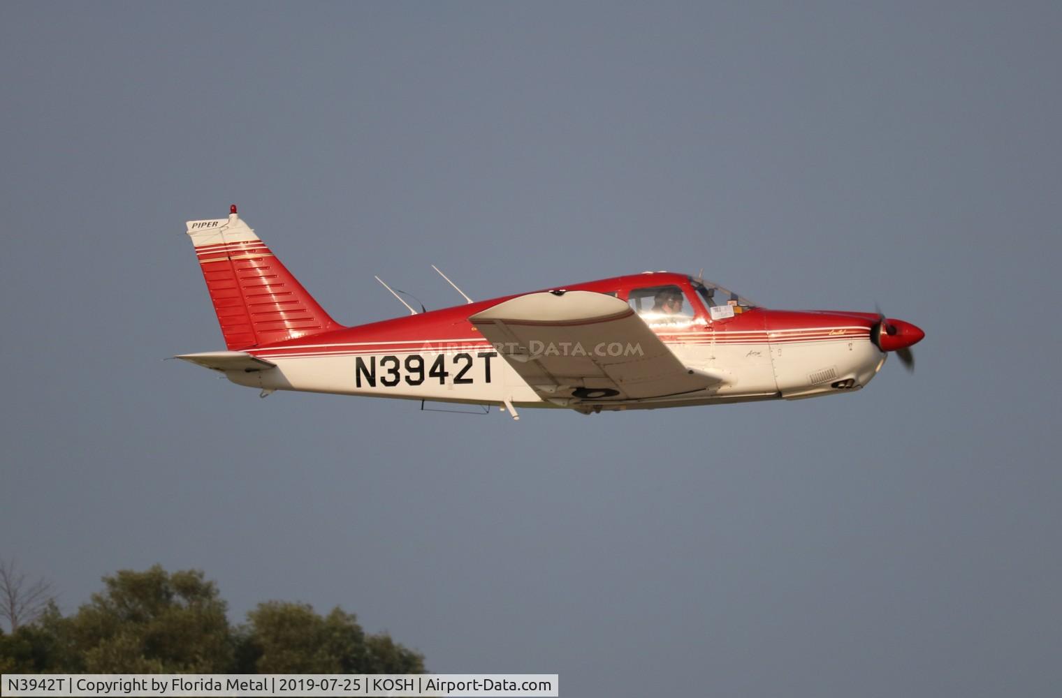 N3942T, 1967 Piper PA-28R-180 Cherokee Arrow C/N 28R-30285, PA-28R-180