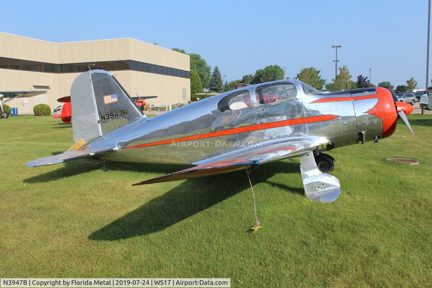 N3947B, 1940 Harlow PJC-2 C/N 6, Harlow PJC-2