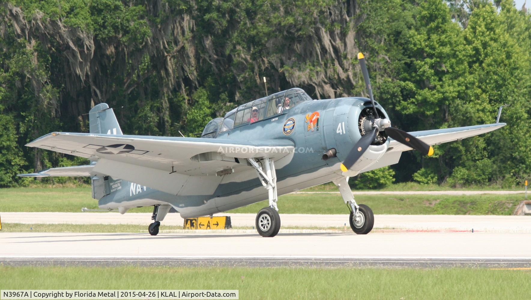 N3967A, 1945 Grumman TBM-3U Avenger C/N 53835, TBM-3U