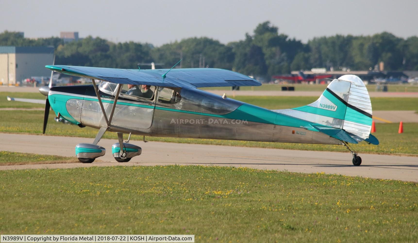 N3989V, 1948 Cessna 170 C/N 18308, Cessna 170