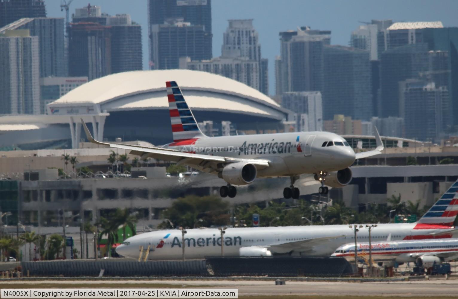 N4005X, 2013 Airbus A319-115 C/N 5753, American