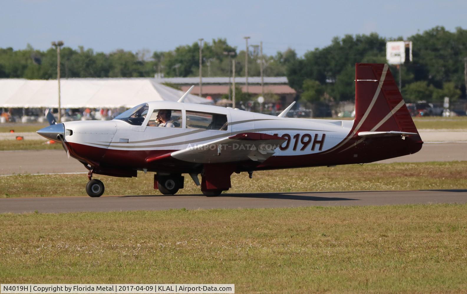 N4019H, 1980 Mooney M20J 201 C/N 24-1017, Mooney M20J