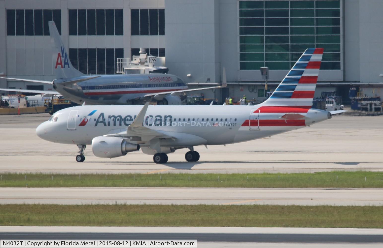 N4032T, 2015 Airbus A319-115 C/N 6644, American