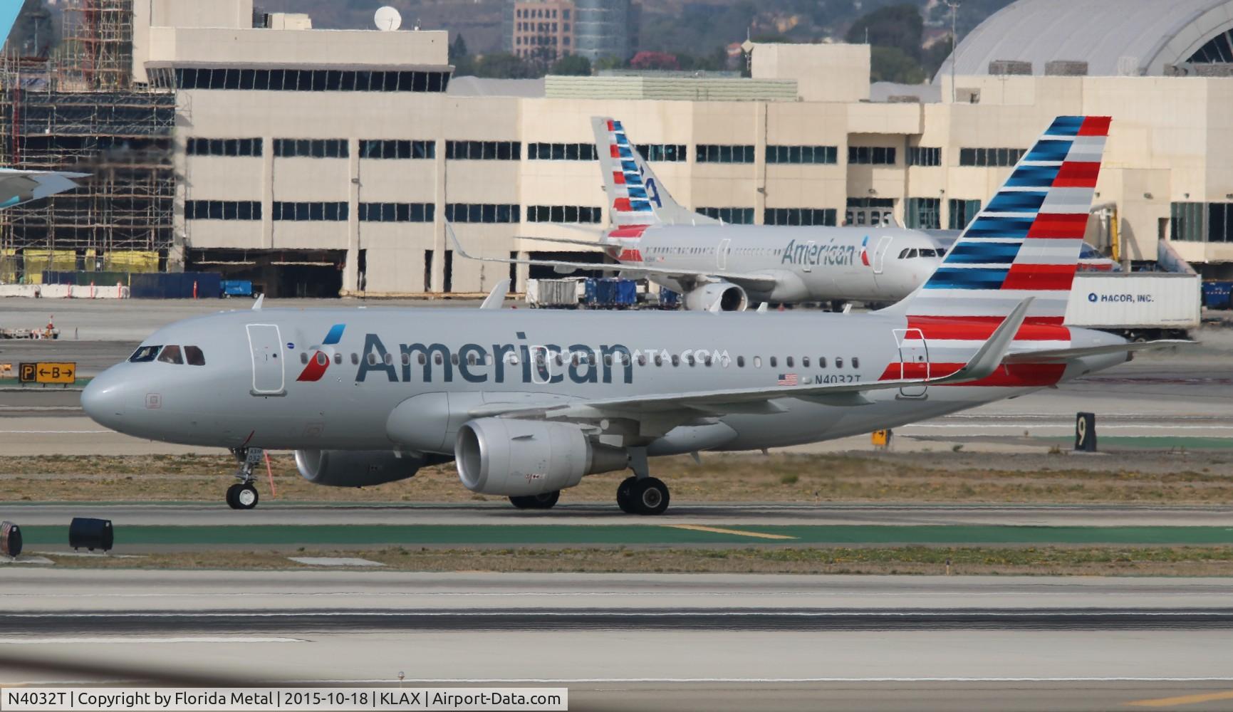 N4032T, 2015 Airbus A319-115 C/N 6644, American