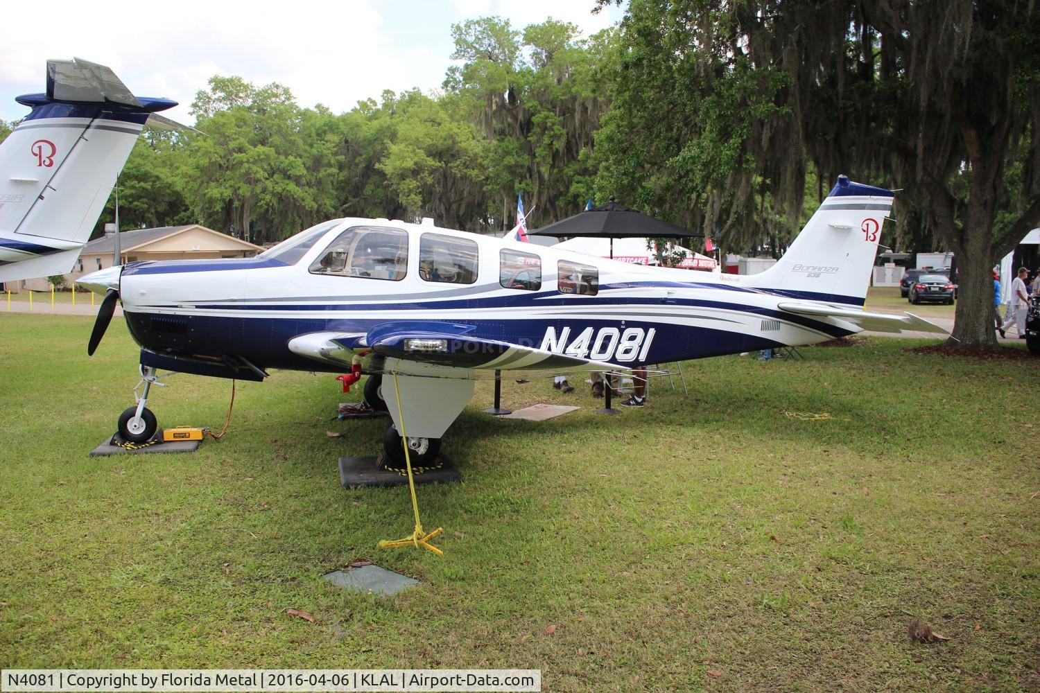 N4081, 2016 Beechcraft G36 Bonanza C/N E-4081, Beech G36