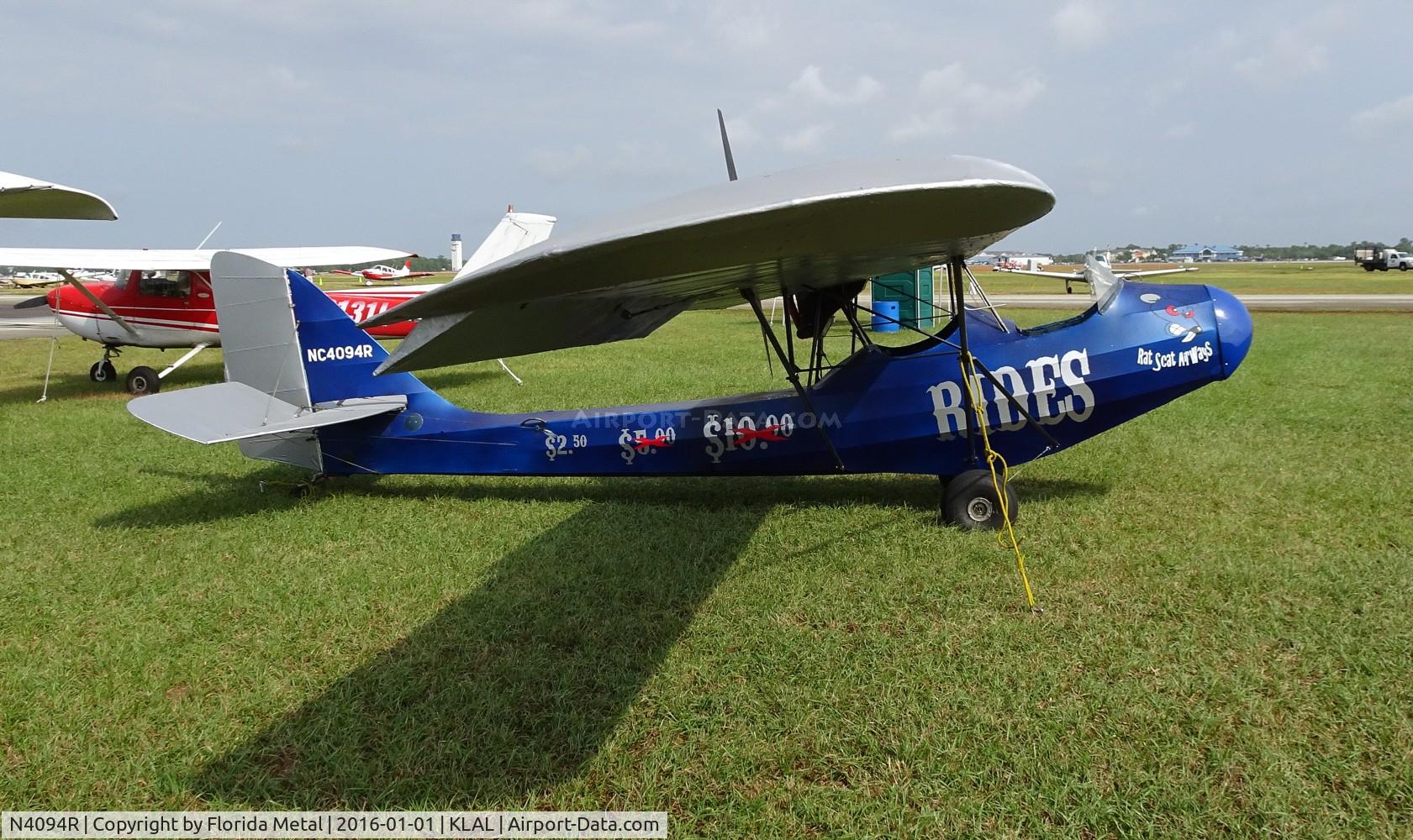 N4094R, 2007 Curtiss-Wright JR CW-1 C/N 1185CEW, Curtis Wright JR