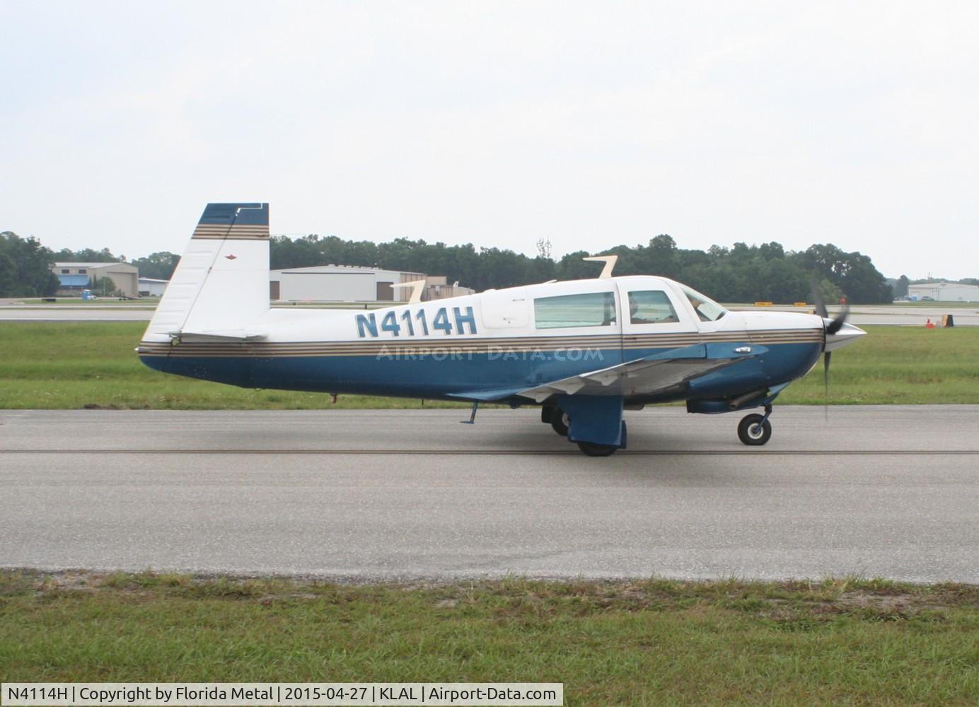N4114H, 1978 Mooney M20J 201 C/N 24-0629, Mooney M20J