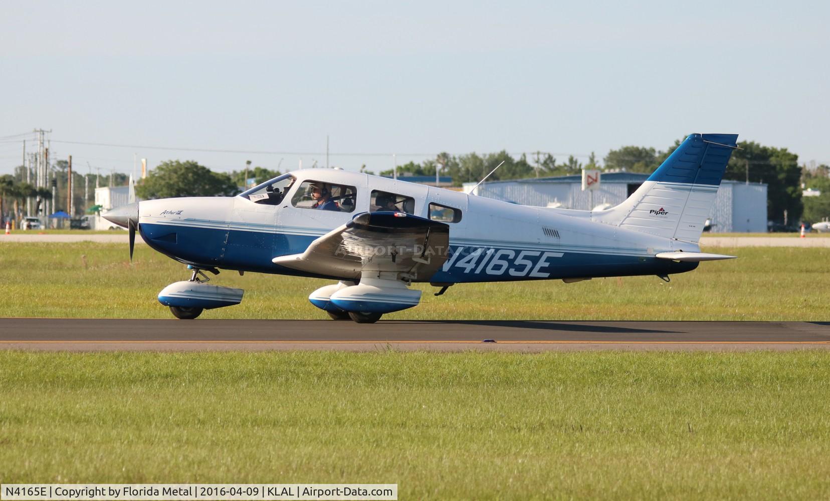 N4165E, 1999 Piper PA-28-181 Archer III C/N 2843291, PA-28-181