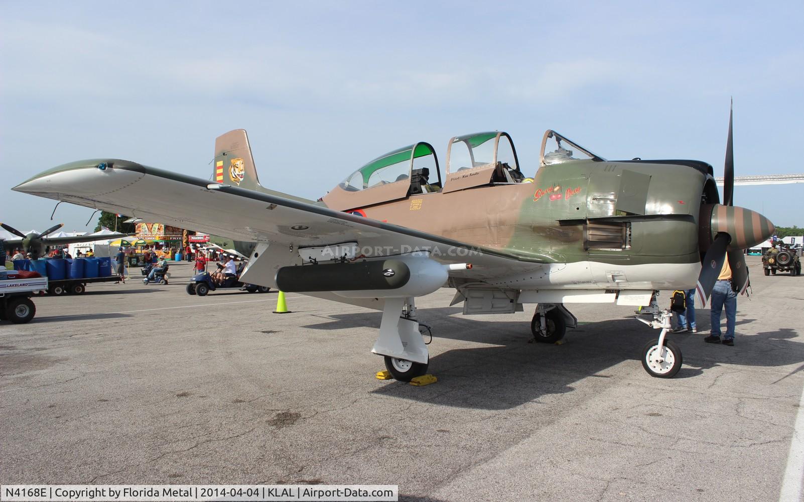 N4168E, 1956 North American T-28C Trojan C/N 252-2, T-28C