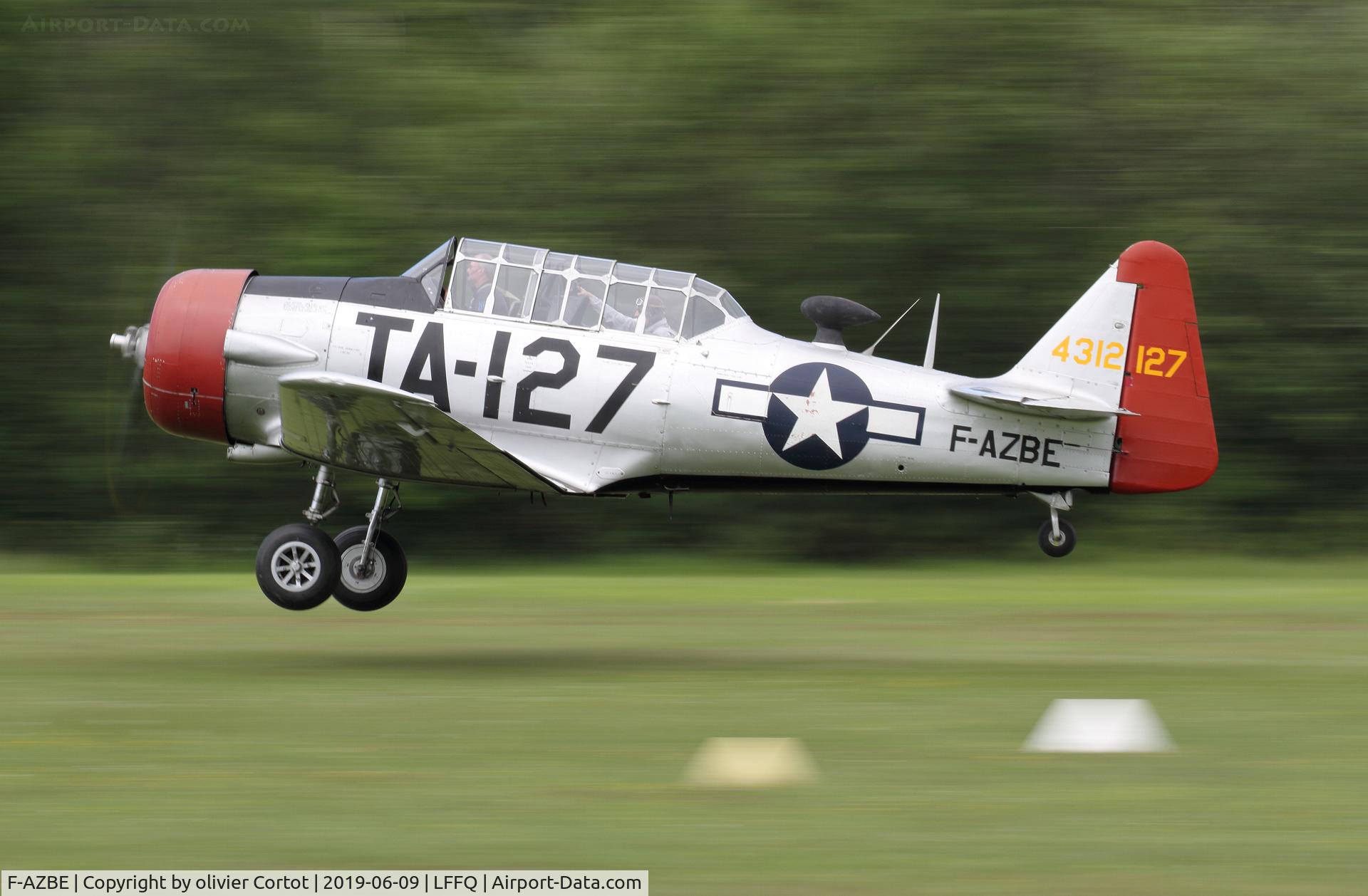 F-AZBE, North American AT-6C Harvard IIA C/N 88-12127, 2019 airshow