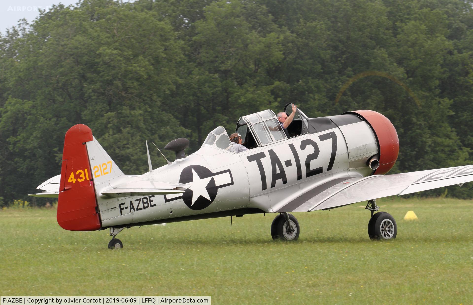 F-AZBE, North American AT-6C Harvard IIA C/N 88-12127, 2019 airshow