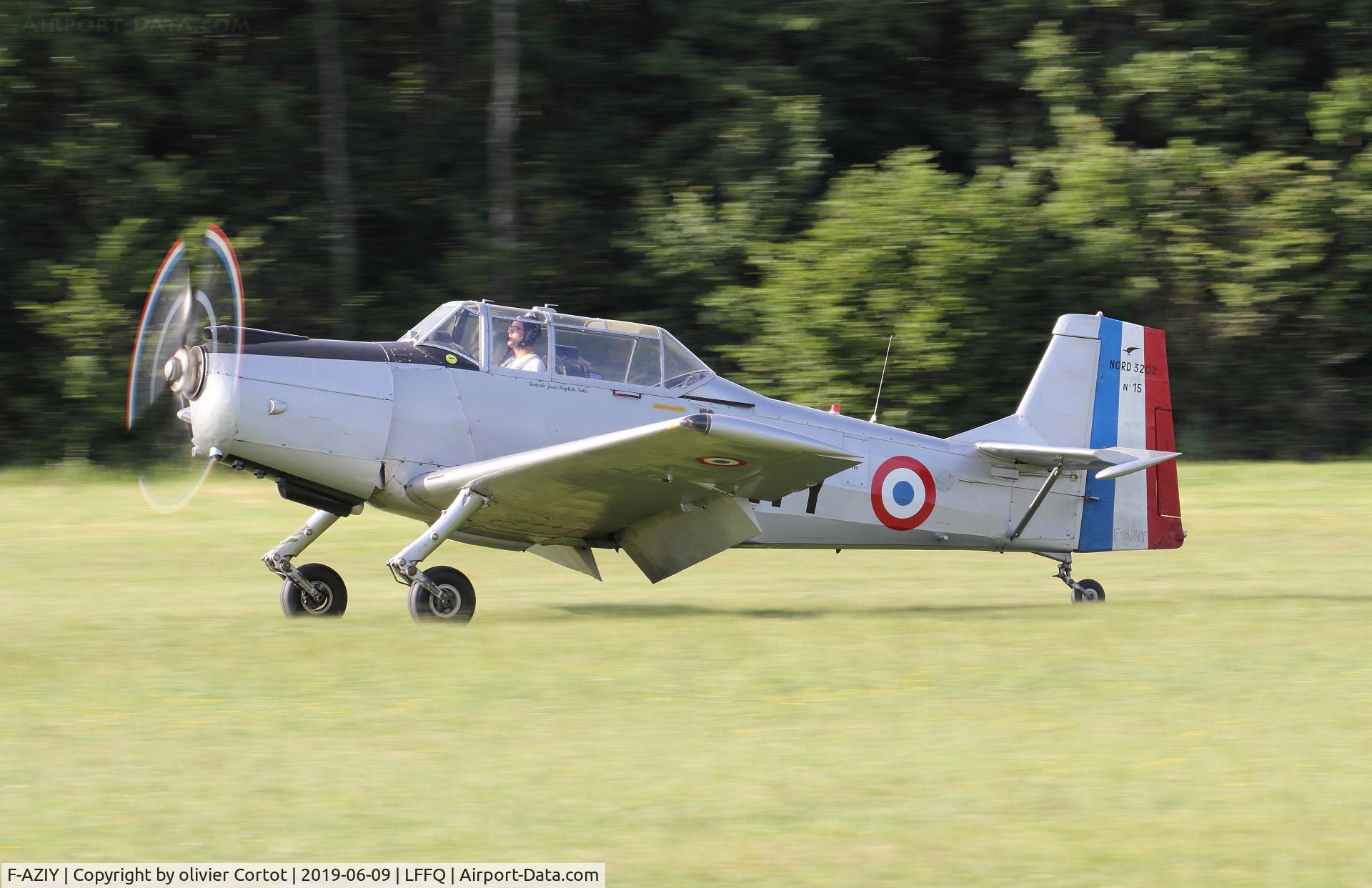 F-AZIY, Nord 3202 Master C/N 15, 2019 airshow