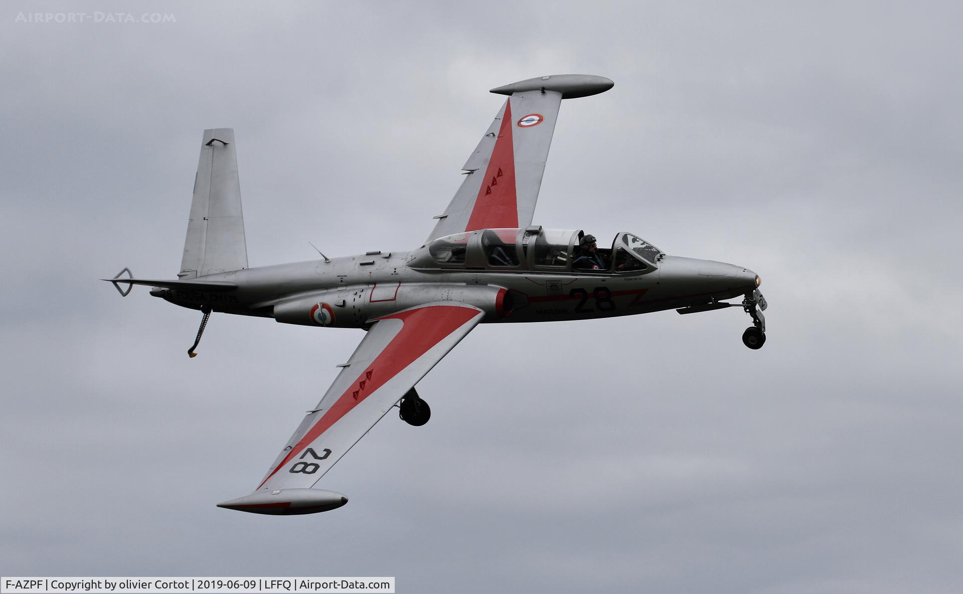 F-AZPF, Fouga CM-175 Zephyr C/N 28, 2019 airshow