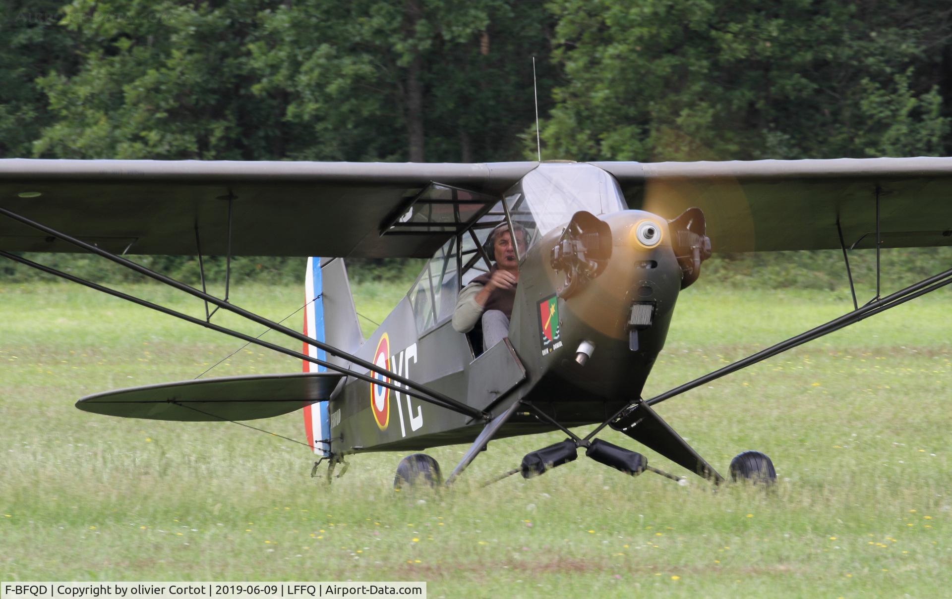 F-BFQD, 1944 Piper L-4J Grasshopper (J3C-65D) C/N 13028, 2019 airshow