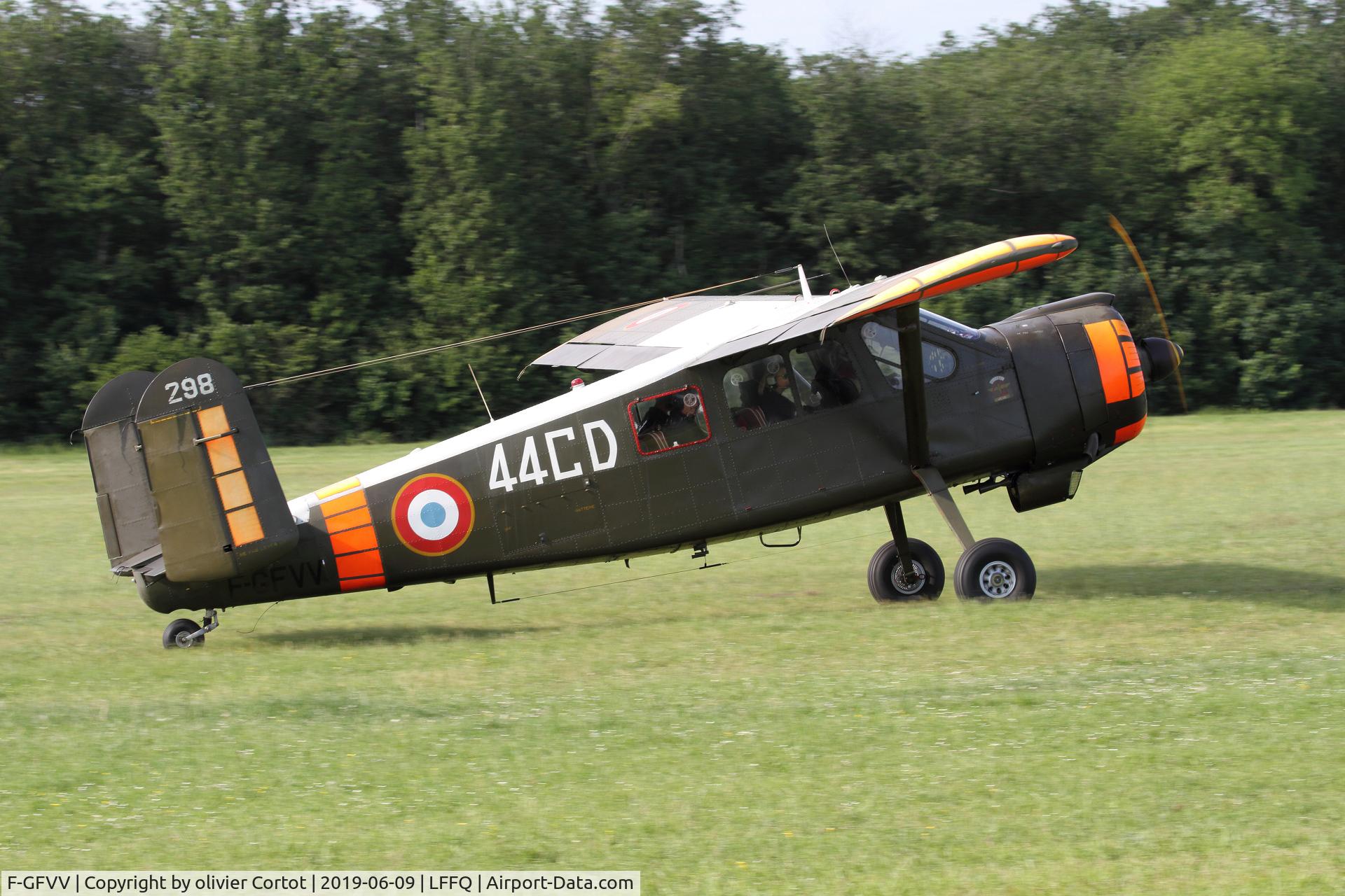 F-GFVV, Max Holste MH.1521M Broussard C/N 298, 2019 airshow
