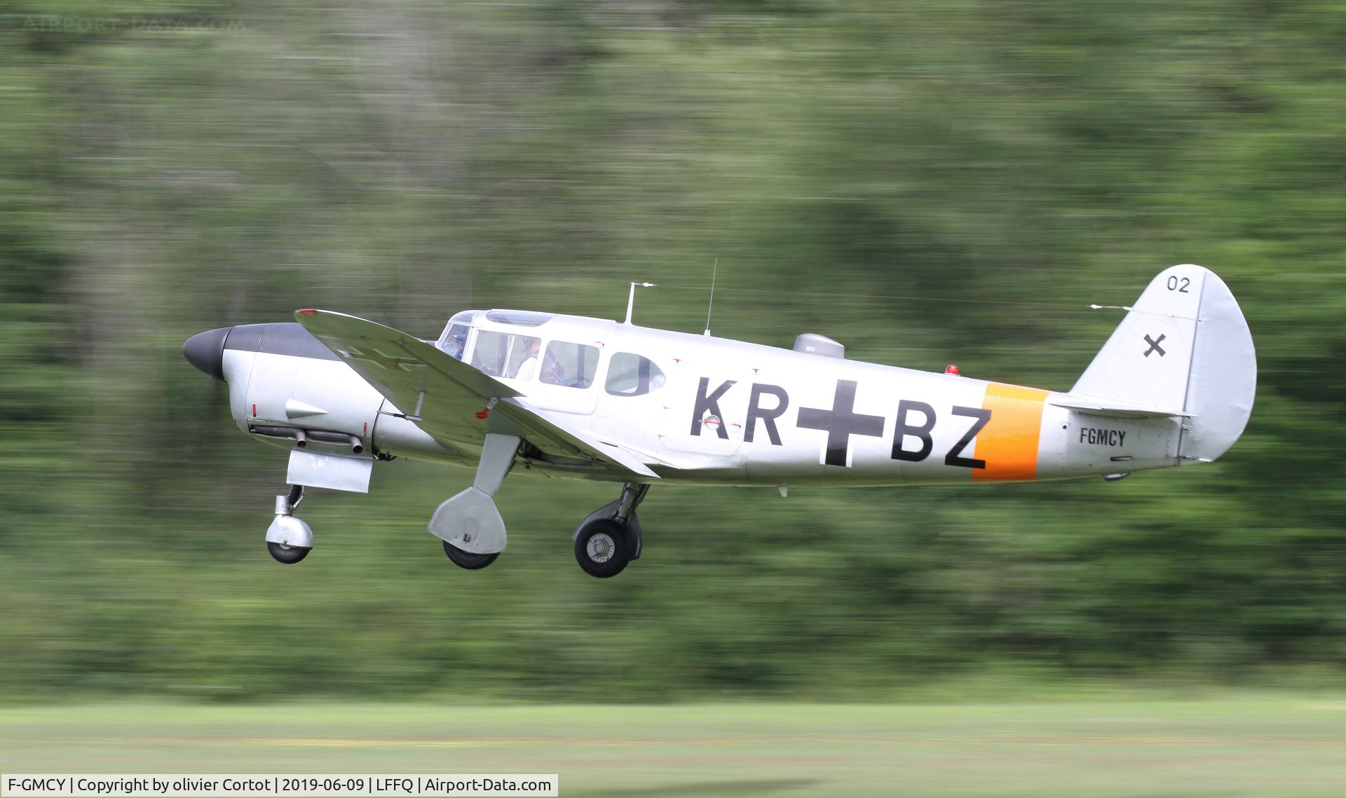 F-GMCY, 1947 Nord (Messerschmitt) N-1101 Noralpha C/N 67, 2019 airshow