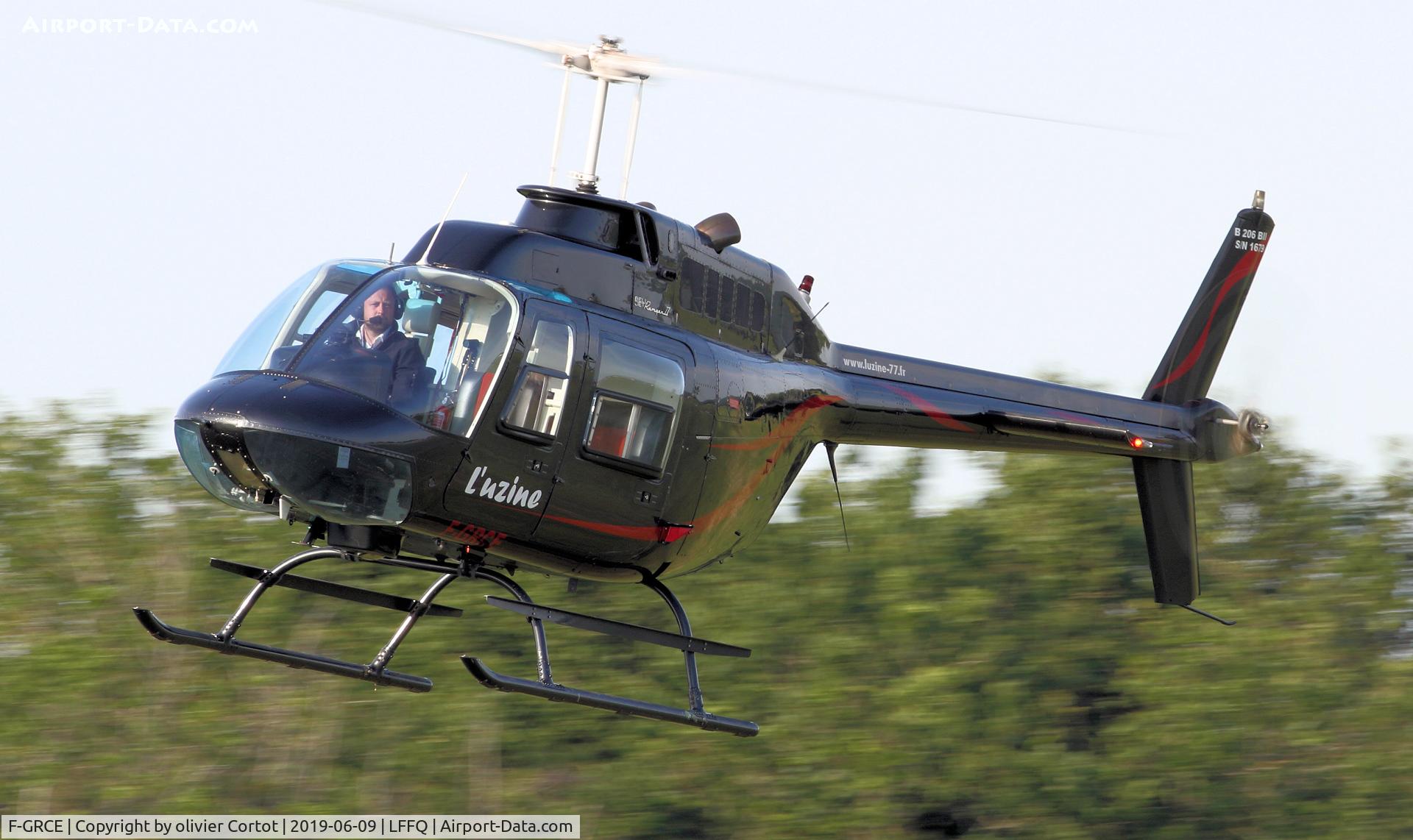 F-GRCE, Bell 206B JetRanger III C/N 1679, 2019 airshow